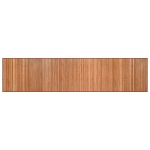 vidaXL Tapis rectangulaire naturel 70x300 cm bambou