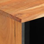 vidaXL Buffet 80x34x75 cm bois d'acacia massif