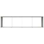 vidaXL Jardinière Vert pastel 195 x 100 x 45 cm Acier galvanisé