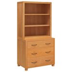 vidaXL Ensemble de meubles de rangement Marron Bois d'ingénierie