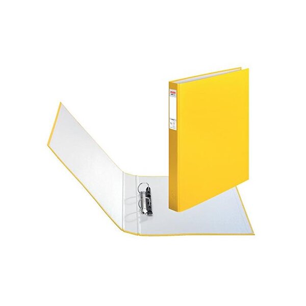 Classeur 2 anneaux maX.file A4 Dos de 40 mm Jaune HERLITZ