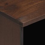 vidaXL Tables de chevet 2 Pièces 40x34x46 cm bois de manguier massif
