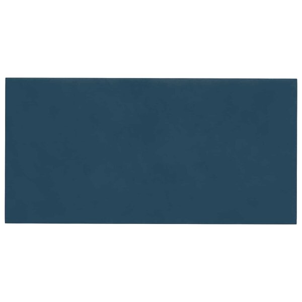 vidaXL Tête de lit murale 12 Pièces Bleu Velours