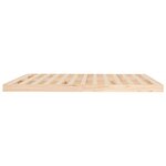 vidaXL Cadre de lit sans matelas 180x200 cm bois massif de pin