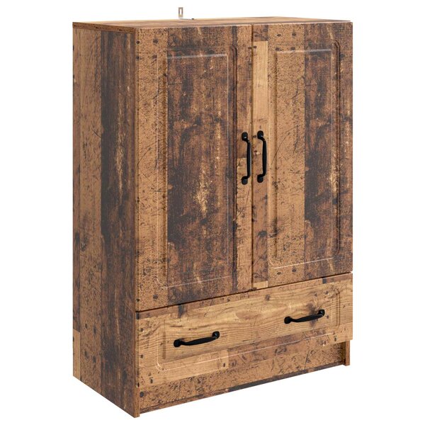 vidaXL Buffet Bois ancien 66 x 34 5 x 92 cm Bois d'ingénierie