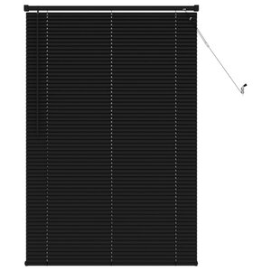 vidaXL Store Vénitien Réglable Noir 150 x 80 cm PVC