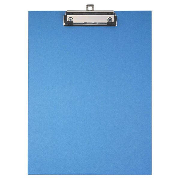 Porte-bloc Papier Enduit - Format 23x32cm Pour A4 - Bleu - Exacompta