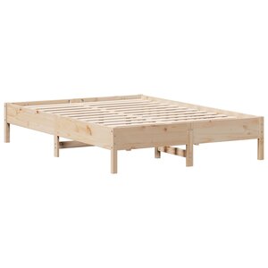 vidaXL Cadre de lit sans matelas 160x200 cm bois massif de pin