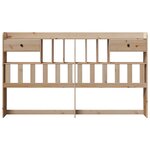vidaXL Tête de lit avec rangement 180 cm bois massif de pin