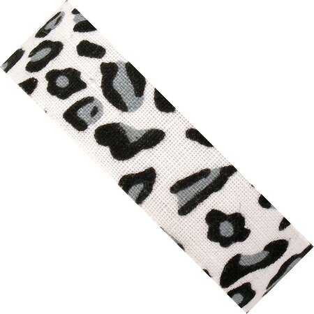 Fabric tape ruban adhésif léopard noir blanc 1 5 cm x 3 m