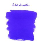 Boîte de 6 cartouches d'encre standard Éclat de saphir HERBIN