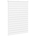 vidaXL Store zèbre blanc 165x200 cm largeur du tissu 160 9cm polyester