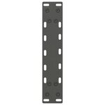 vidaXL Pieds de table basse Anthracite 2 pièces 40 x (30-31) cm Acier
