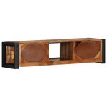 vidaXL Meuble TV 100x30x25 cm Bois de récupération solide