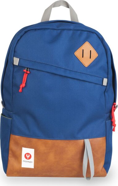 Sac à dos ordinateur portable ngs monray snipe 15,6"max (bleu/marron)