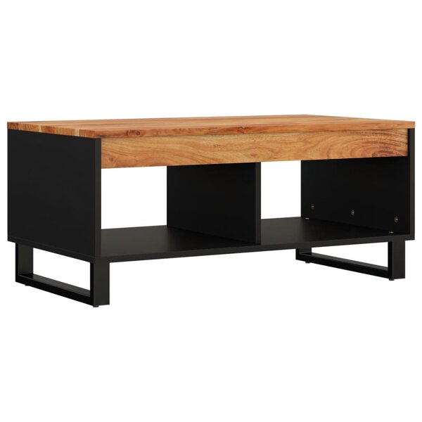 vidaXL Table basse 90x50x40 cm bois d'acacia massif
