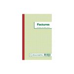 Manifold Factures 21x13 5cm 50 Feuillets Tripli Autocopiants - Motif  - X 10 - Exacompta