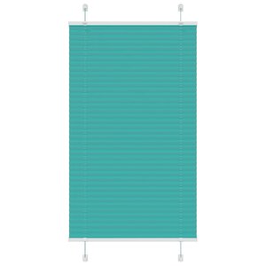 vidaXL Store plissé vert pétrole 80x150 cm largeur du tissu 79 4 cm