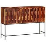 vidaXL Buffet 110x28x76 cm bois massif d'acacia
