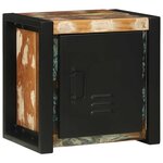 vidaXL Ensemble de mobilier de salle de bain avec étagère 4 Pièces