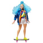 Barbie extra cheveux bleus