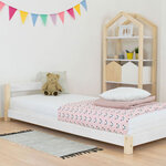 Lit enfant DREAMY 80 x 180 - blanc et naturel