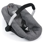 Bayer Chic 2000 708-76 - Siège auto pour poupées - Coloris 76 Jeans Grey