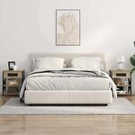 vidaXL Cabinet de chevet 2 Pièces Chêne Sonoma 41 x 31 x 51 cm