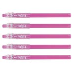 Stylo Roller FRIXION Ball Sticks 07 Pointe Moyenne Rose x 5 PILOT