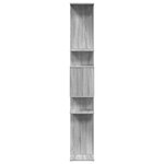 vidaXL Bibliothèque sonoma gris 92x29x188 cm bois d'ingénierie