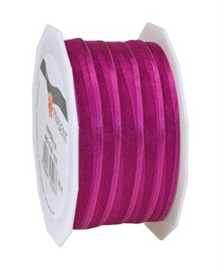 Organza marseille 50-m-rouleau 10 mm  pourpre