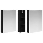 vidaXL Ensemble de Meubles de Salle de Bain 3 Pièces 120 x 14 5 x 70 cm