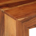 vidaXL Table d'appoint 37x29x40 cm bois massif d'acacia