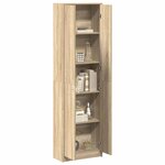 vidaXL Armoire Chêne Sonoma 55 x 25 x 189 cm Bois d'ingénierie