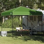 vidaXL Tente à abri Vert 250 x 250 x 227 / 236 / 245 cm Tissu Oxford