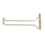Support pour verres à pied en acier 255 mm -  - acier 155x255x36mm