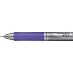 Porte-mine energize pl77  argent/violetépaisseur de mines: 0 7 mm x 12 pentel