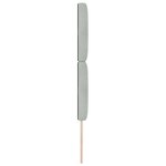 vidaXL Tête de lit LED gris clair 80 cm velours