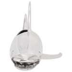 vidaXL Sculpture Argent 68 x 20 x 24 cm Aluminium