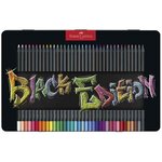 Crayon de couleur black edition  étui de 36 faber-castell