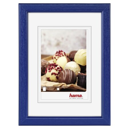 Cadre photo en plastique 'bella mia'  bleu roi  20 x 30 cm hama