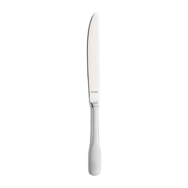 Couteaux de table pour restaurant inox vieux paris - lot de 12 - amefa -  - inox 18/10 241x50x45mm