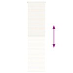 vidaXL Store zèbre beige marbré largeur du tissu 60 9 cm polyester