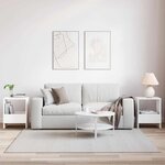 vidaXL Étagère à magazines 2 Pièces Blanc 35 x 30 x 45 cm