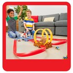 Hot wheels mario kart course chaotique château de bowser