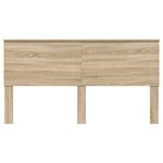 vidaXL Tête de lit Chêne Sonoma 180 cm Bois d'ingénierie