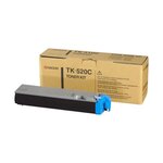 Toner original pour fs-c5015n  cyan (tk-520c) kyocera