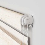 vidaXL Store zèbre beige marbré largeur du tissu 95 9 cm polyester