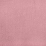 vidaXL Lit de jour avec gigogne et tiroirs rose 100x200 cm velours