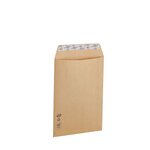 Enveloppe cellulose et kraft, format international b5, 176 mm, 90 g/m² fermeture autocollante, kraft blond (paquet 500 unités)